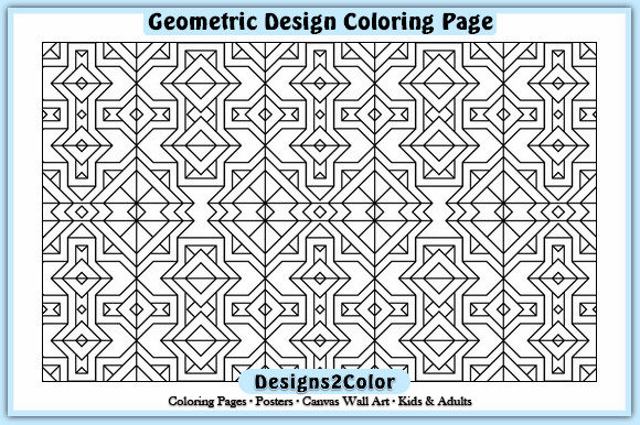 Download Pattern Design Coloring Page #1915 - Premium Resources